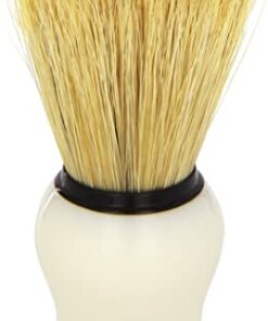 Blaireau à poils purs - Manche en plastique crème #66